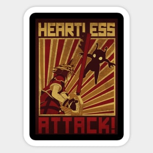 Heartless Attack! Sticker